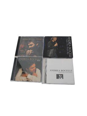 Andrea Bocelli CD Lot 4 Vintage 94361 Sogno Viaggio Italiano Aria Desert Sky